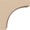 Ekena Millwork 3"W x 6"D x 6"H Classic Huntington Rough Cedar Woodgrain TimberThane Corbel, Primed Tan CORUR03X06X06HUNRCPR - alternate 6